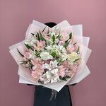 Букет из 21 альстромерии 2