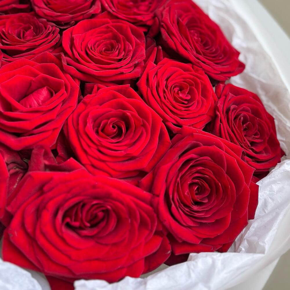 Букет из 17 импортных роз 4